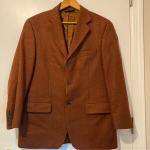 Paul Fredrick Rich Brown Men's Blazer